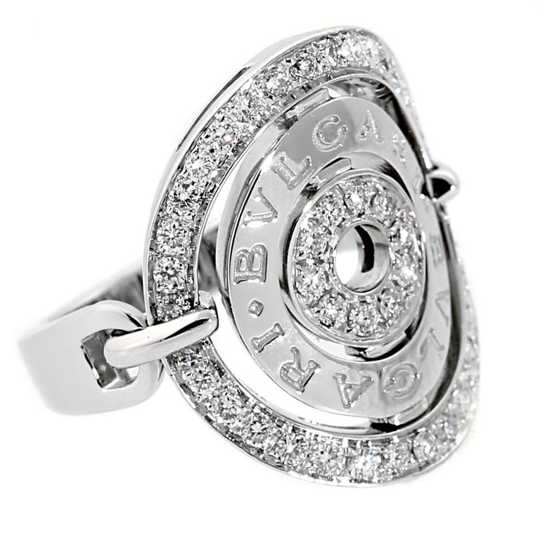 Bvlgari Astrale Diamond White Gold Cocktail Ring at 1stDibs | bvlgari  astrale ring, bulgari astrale ring, astrale bulgari