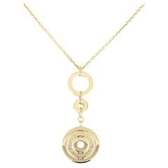 Collana con ciondolo Bvlgari Astral in oro giallo 18 carati