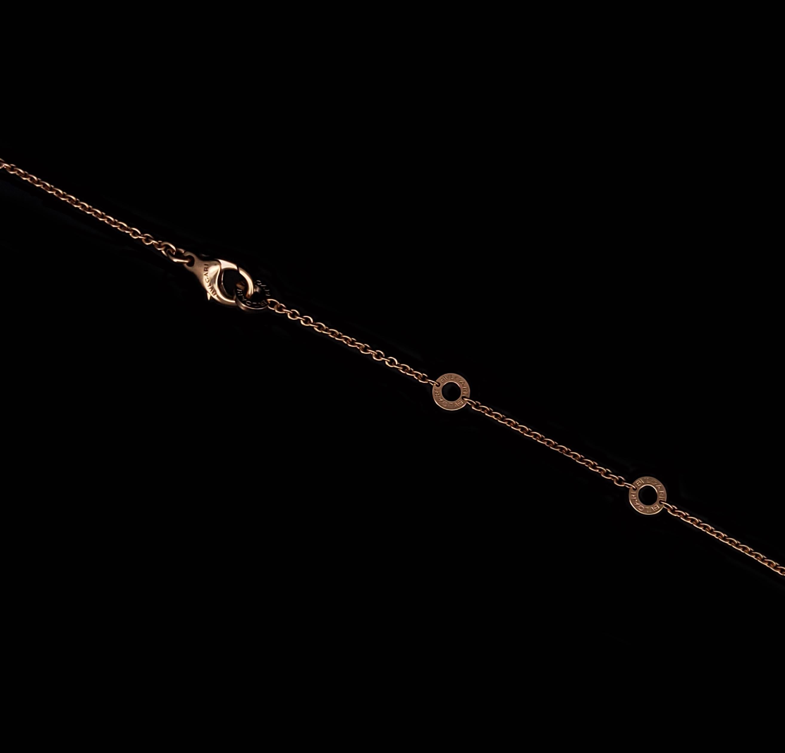 Bvlgari B Zero 1 18k Yellow Gold Pendant Necklace 4
