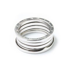 Bvlgari B Zero 1 18kt White Gold Ring