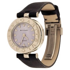 Bvlgari B Zero 1 BZ22S Black Leather Strap Watch