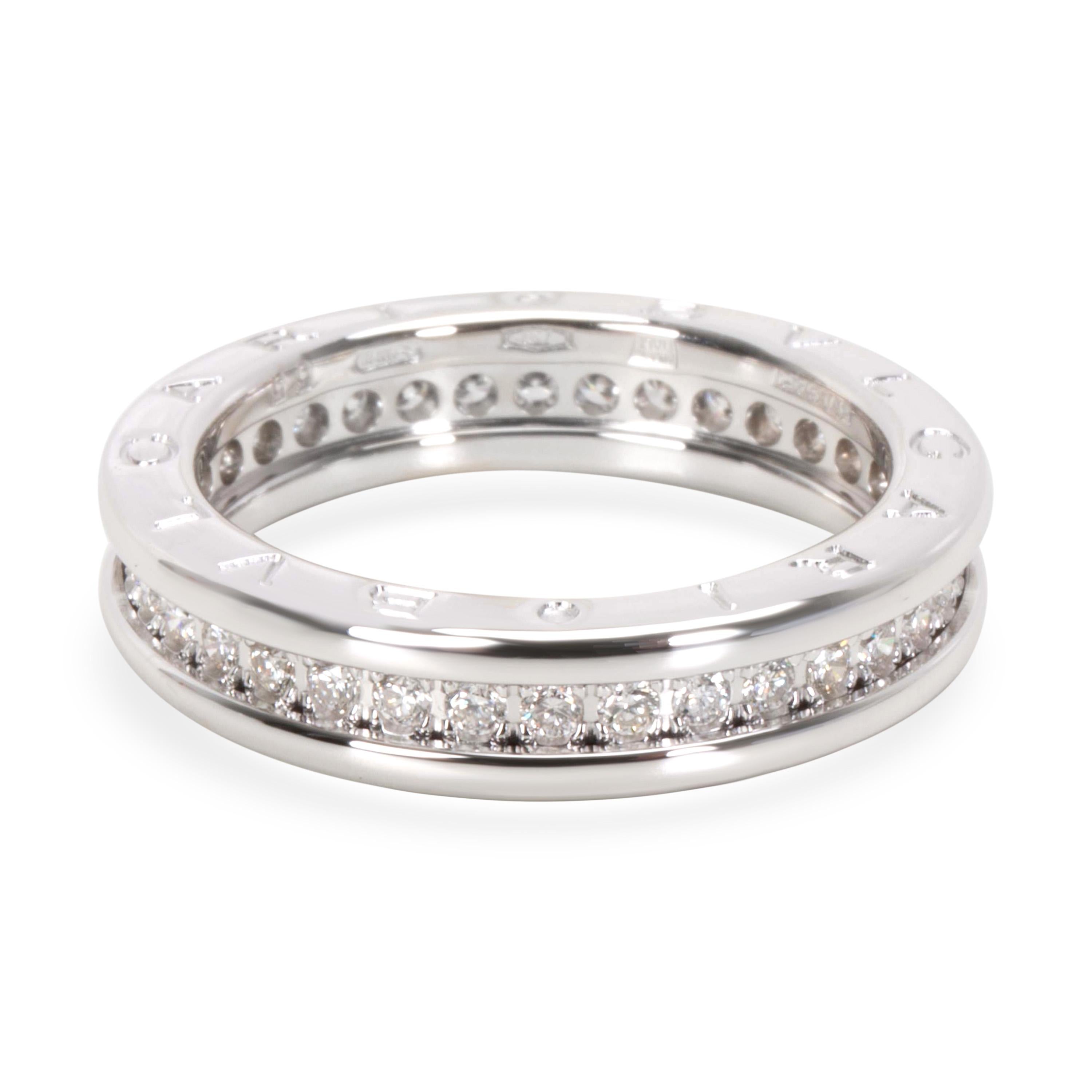 Bvlgari B. Zero Diamond Ring in 18K White Gold (1 CTW)

PRIMARY DETAILS
SKU: 097188
Listing Title: Bvlgari B. Zero Diamond Ring in 18K White Gold (1 CTW)
Condition Description: Retail price 6,350 USD. In excellent condition and recently polished.