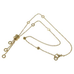 Bvlgari B-Zero.1 B Zero Ein-Element-Halskette aus 18 Karat Gelbgold