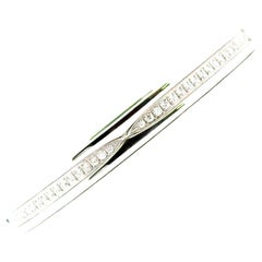 Bvlgari B Zero1 Bracelet jonc moderne à charnières en or blanc 18 carats et diamants