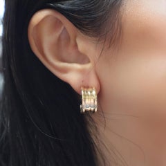 Bvlgari B Zero1 Creolen aus 18 Karat Gelbgold