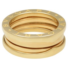 Bvlgari B Zero1 Ladies Ring 18k Yellow Gold