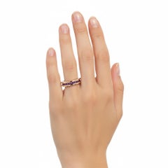 BVLGARI B. Zero1 Ring 18kt yellow Gold with Amethyst