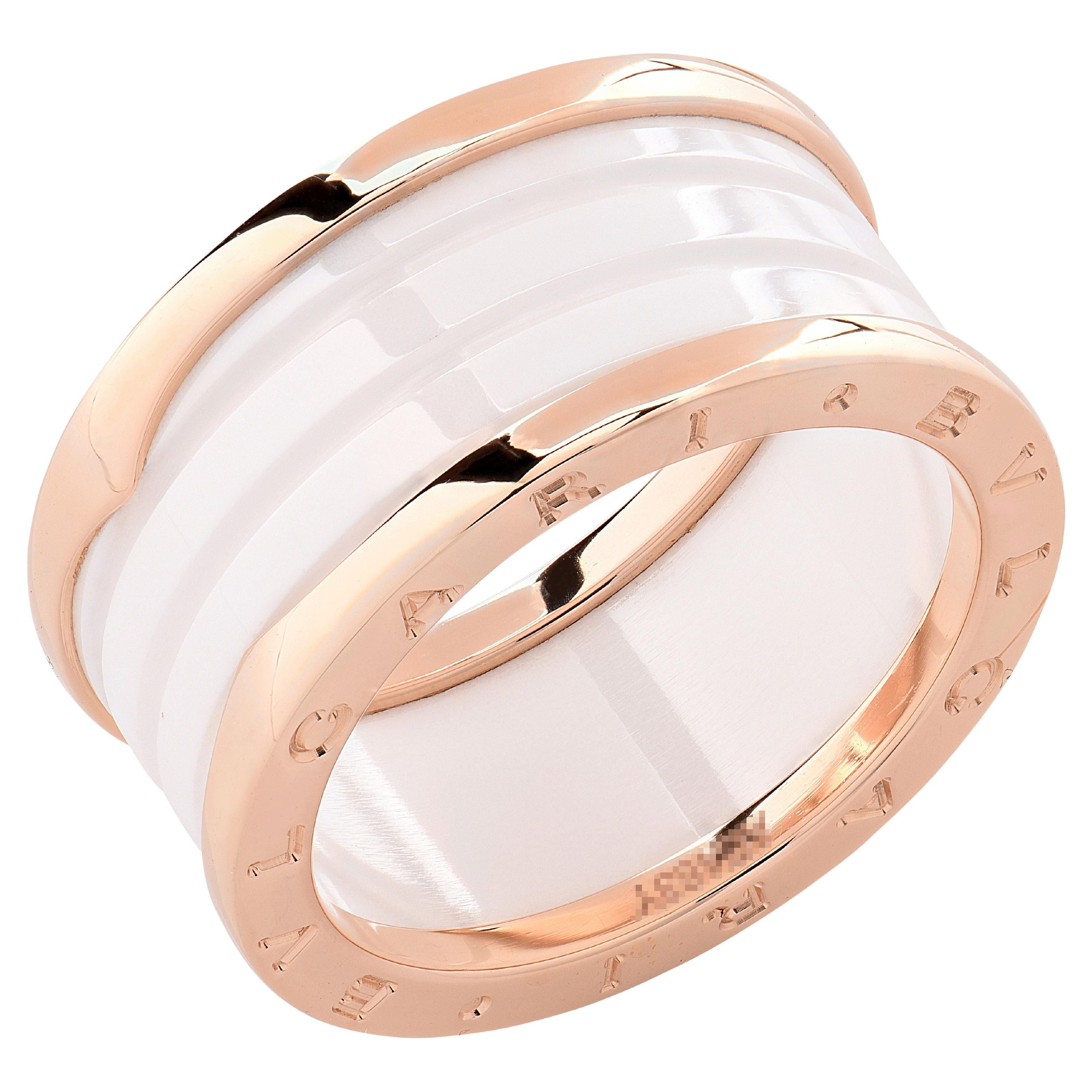 Bvlgari B Zero1 Oro rosa e ceramica