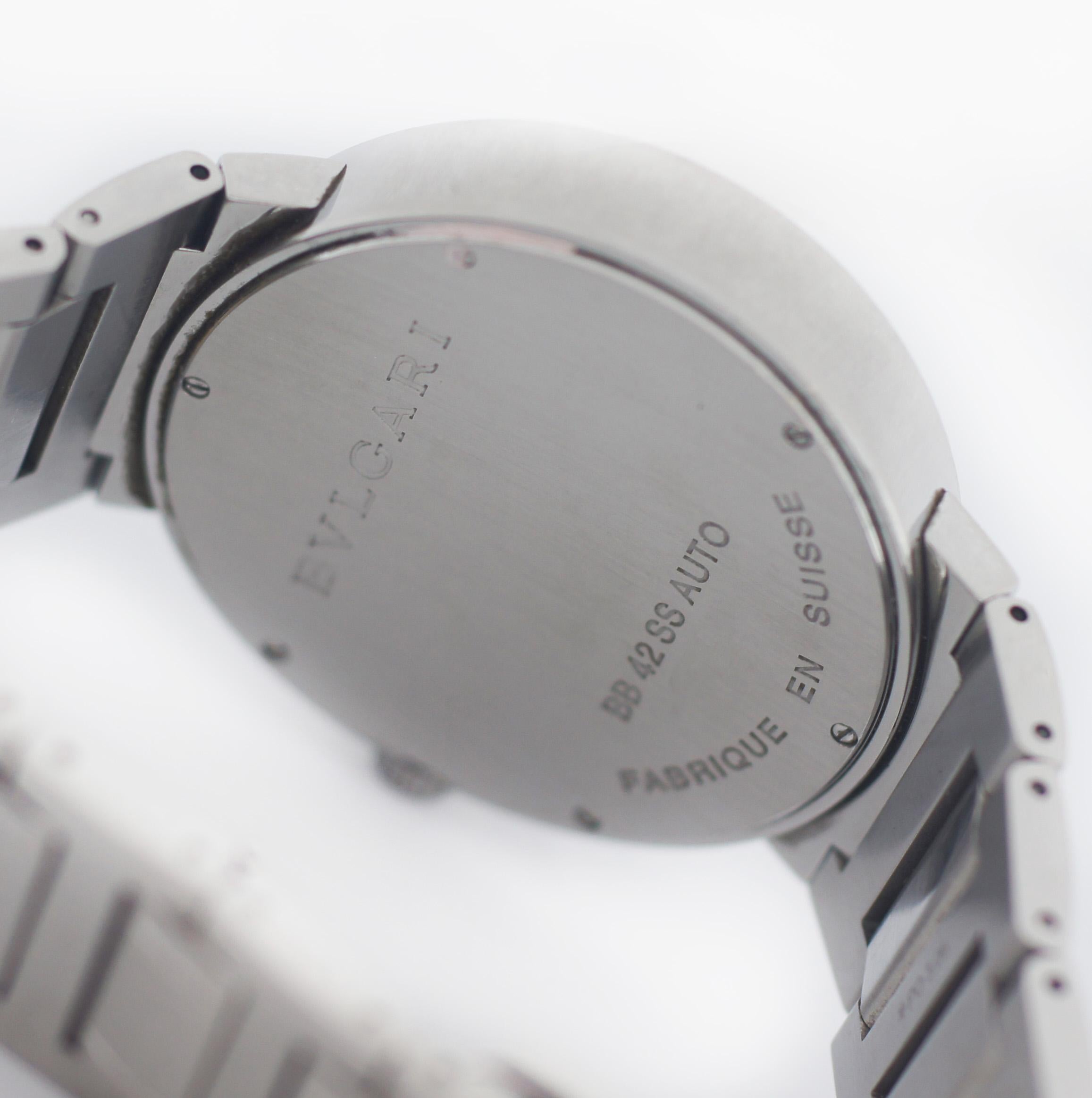 BVLGARI BB 42 SS Automatikuhr Herren