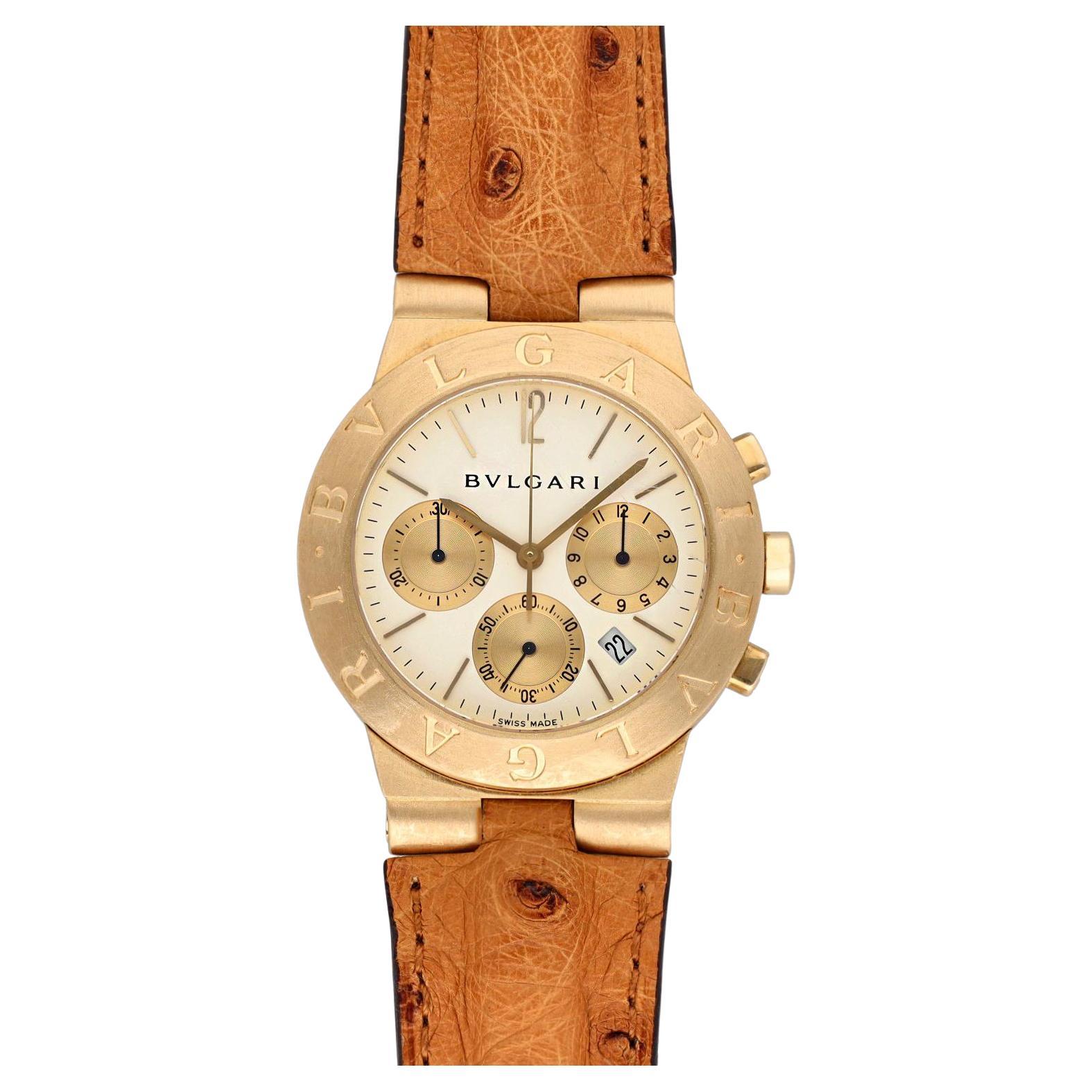 BVLGARI BB Chronograph 18K Gelbgold