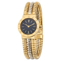 Bvlgari BB232T Tubogas Multi Gold Serpenti Round Dial Watch