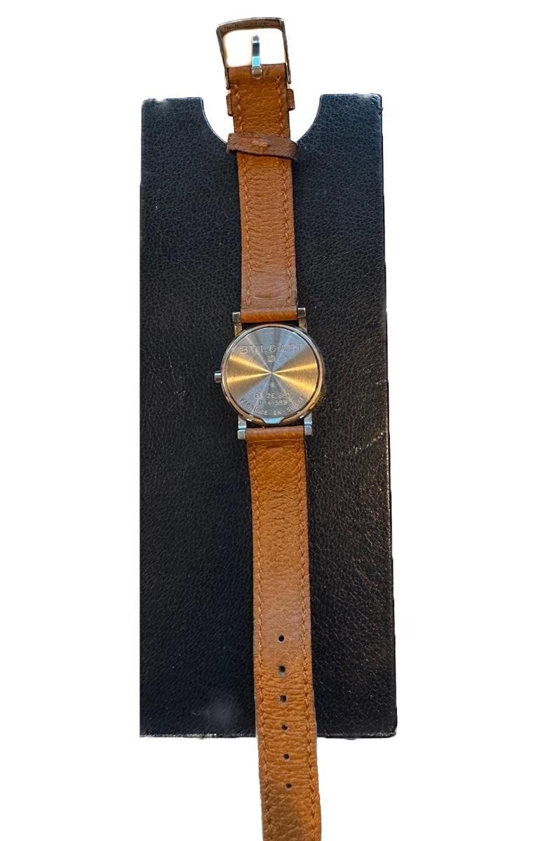 Bvlgari Bb26Sld Stainless Steal Diamond Wrist Watch Woman's Watch For Sale 1
