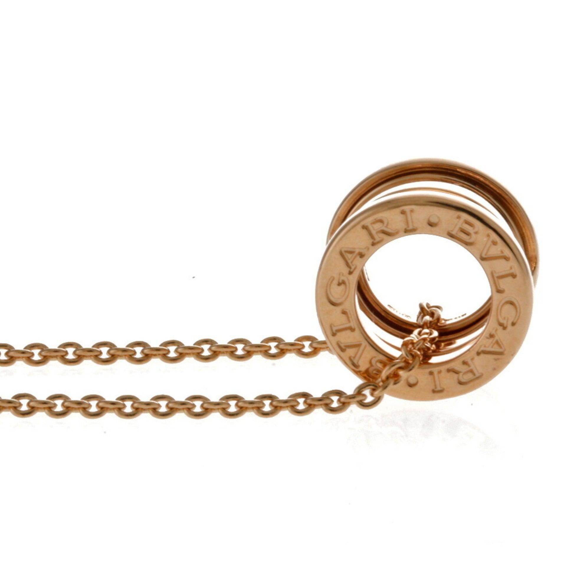 Bvlgari Be Zero One Necklace in 18K Pink Gold In Excellent Condition For Sale In London, GB