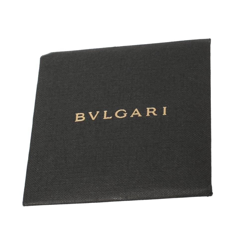 Bvlgari Black Canvas and Leather Chandra Hobo 1