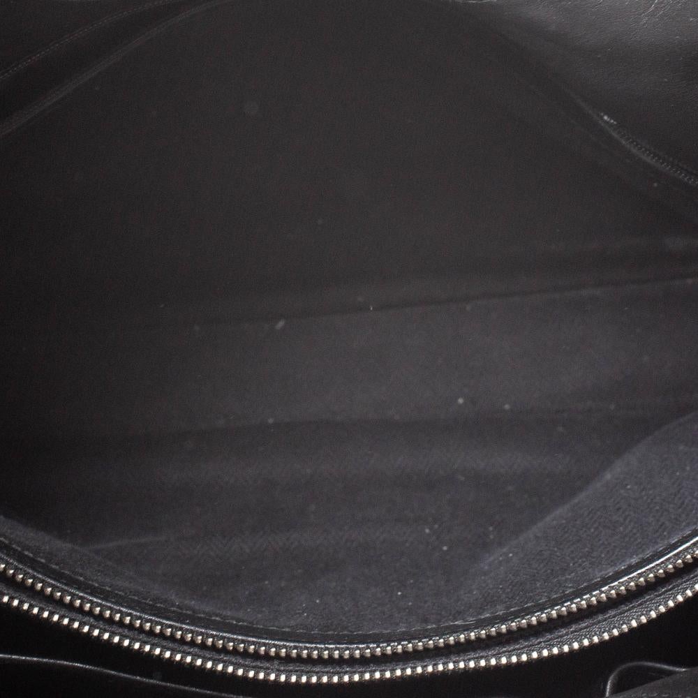 Bvlgari Black Canvas and Leather Chandra Hobo 3