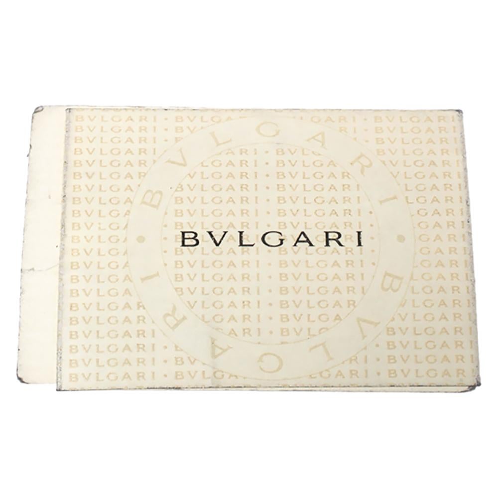 Bvlgari Black Canvas and Leather Chandra Hobo 4