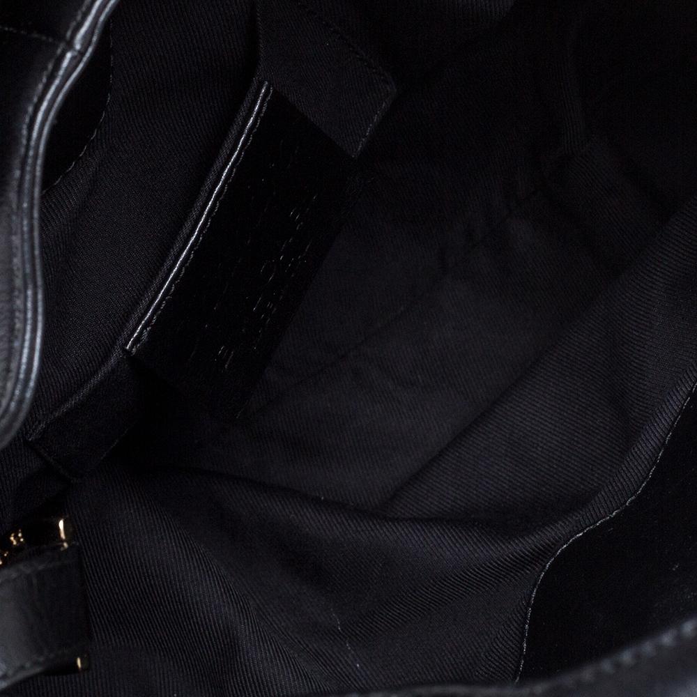 Bvlgari Black Leather Chandra Satchel at 1stDibs | bvlgari chandra bag
