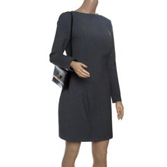 Bvlgari Black Leather Clutch Bag