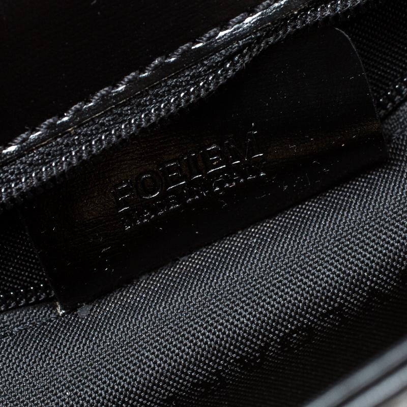 Bvlgari Black Leather Clutch Bag 5