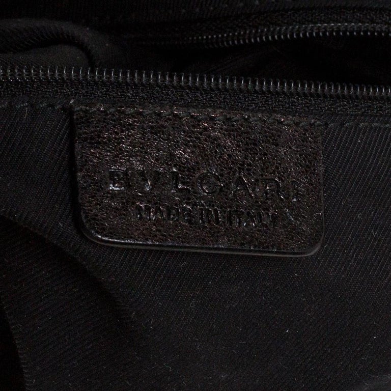Bvlgari Black Leather Small Leoni Shoulder Bag at 1stDibs | bvlgari ...