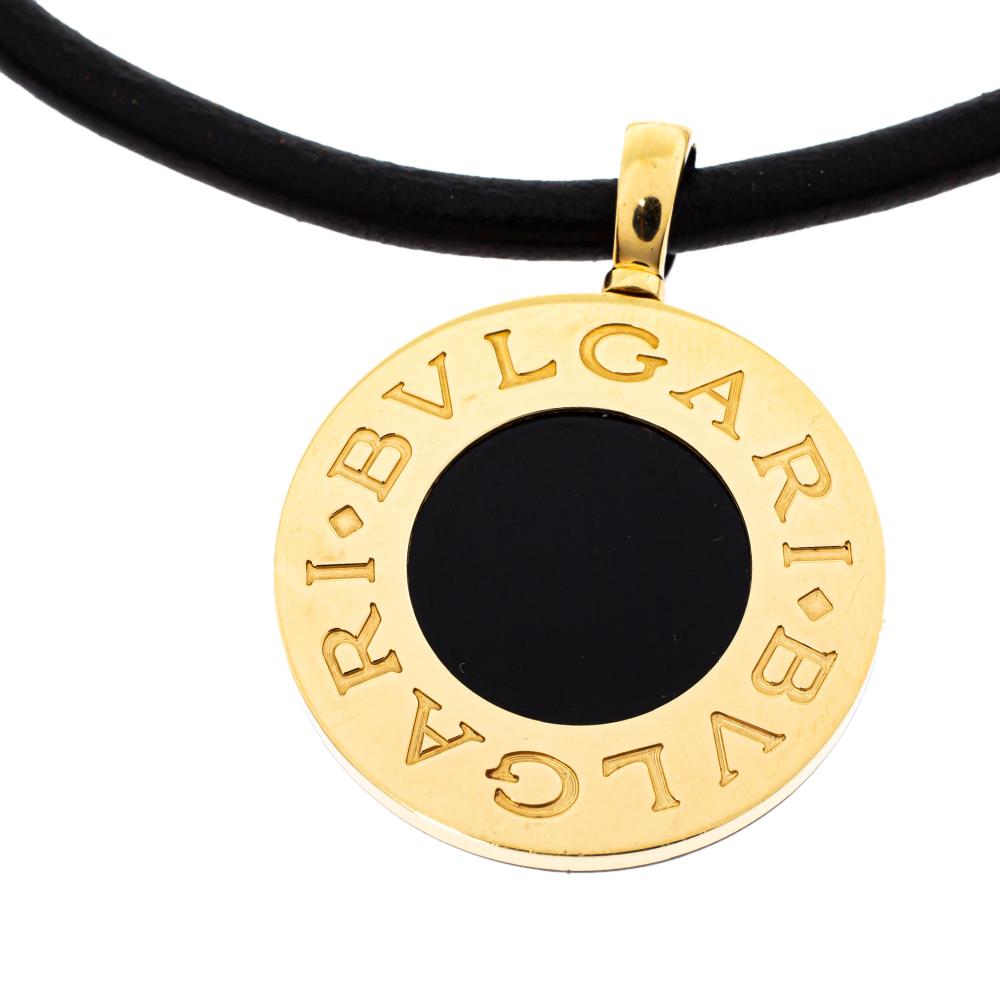 bulgari black necklace