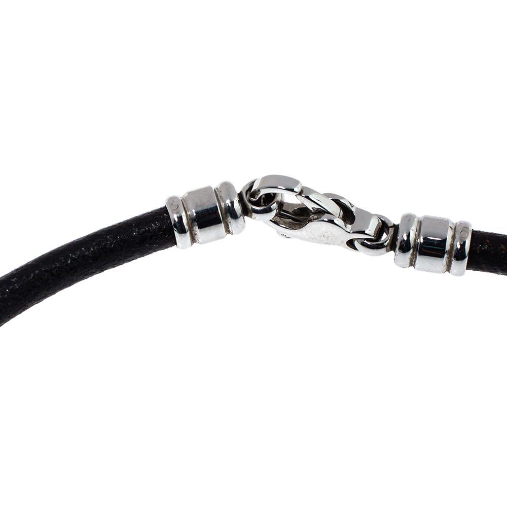 bvlgari necklace in black