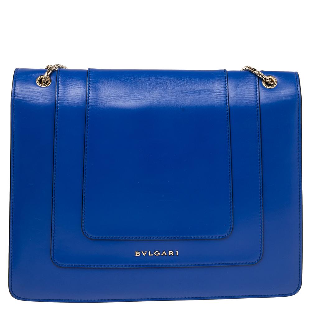 Bvlgari online blue bag