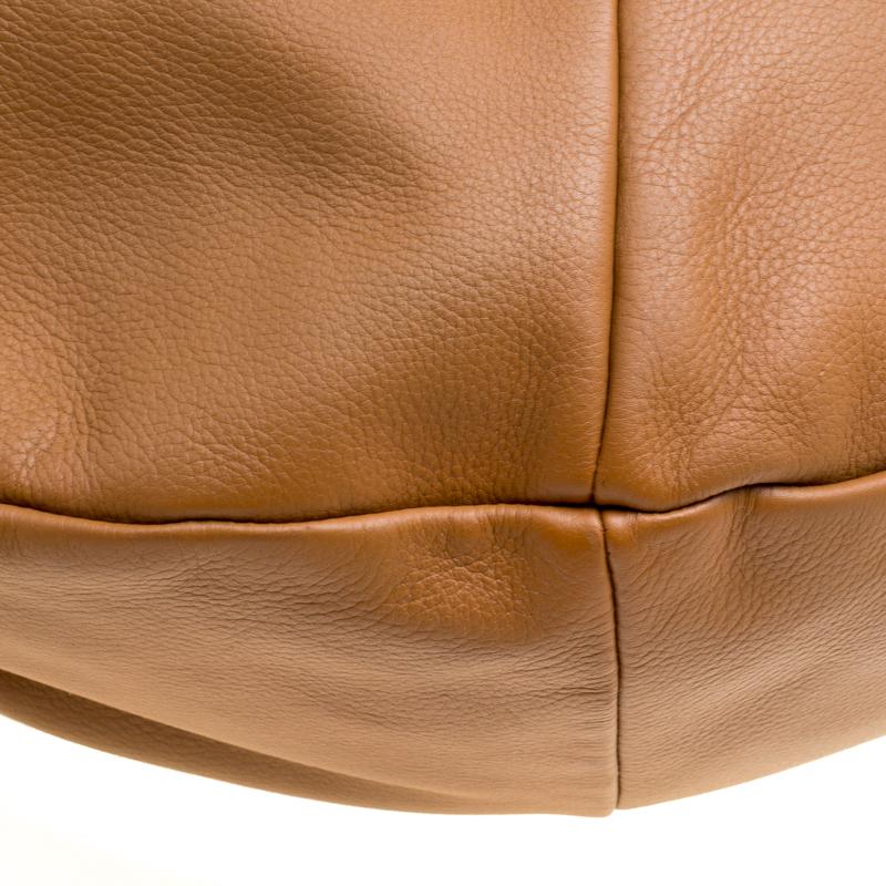 Bvlgari Brown Leather Hobo 6