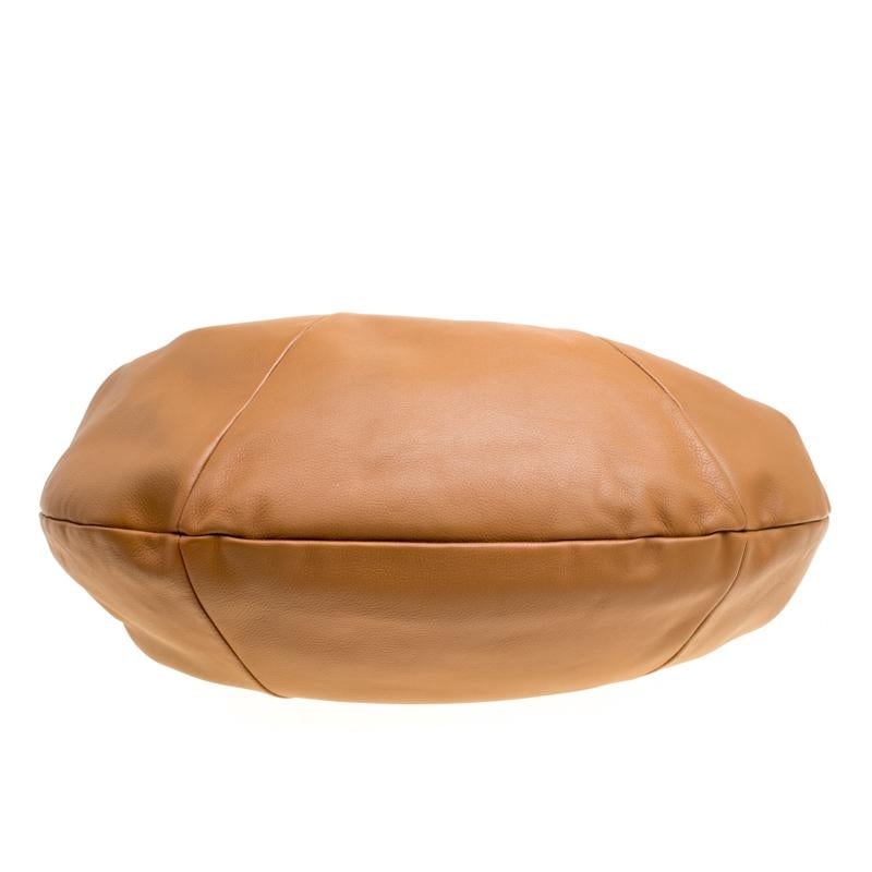 Bvlgari Brown Leather Hobo 1