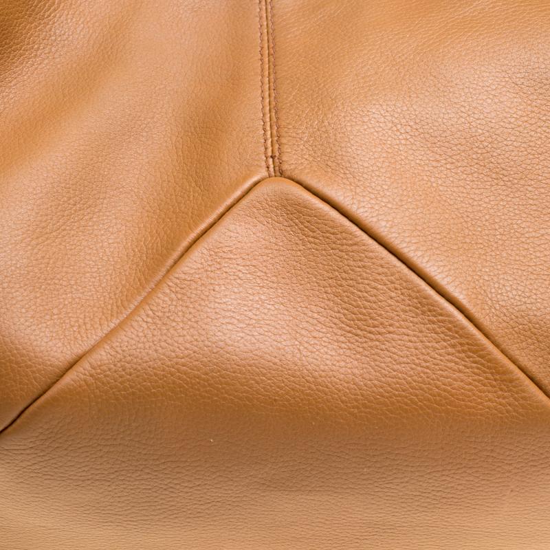 Bvlgari Brown Leather Hobo 3