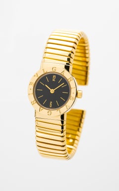 Bvlgari Bulgari 18 Karat Gold Model BB 23 2T Watch Quartz Movement