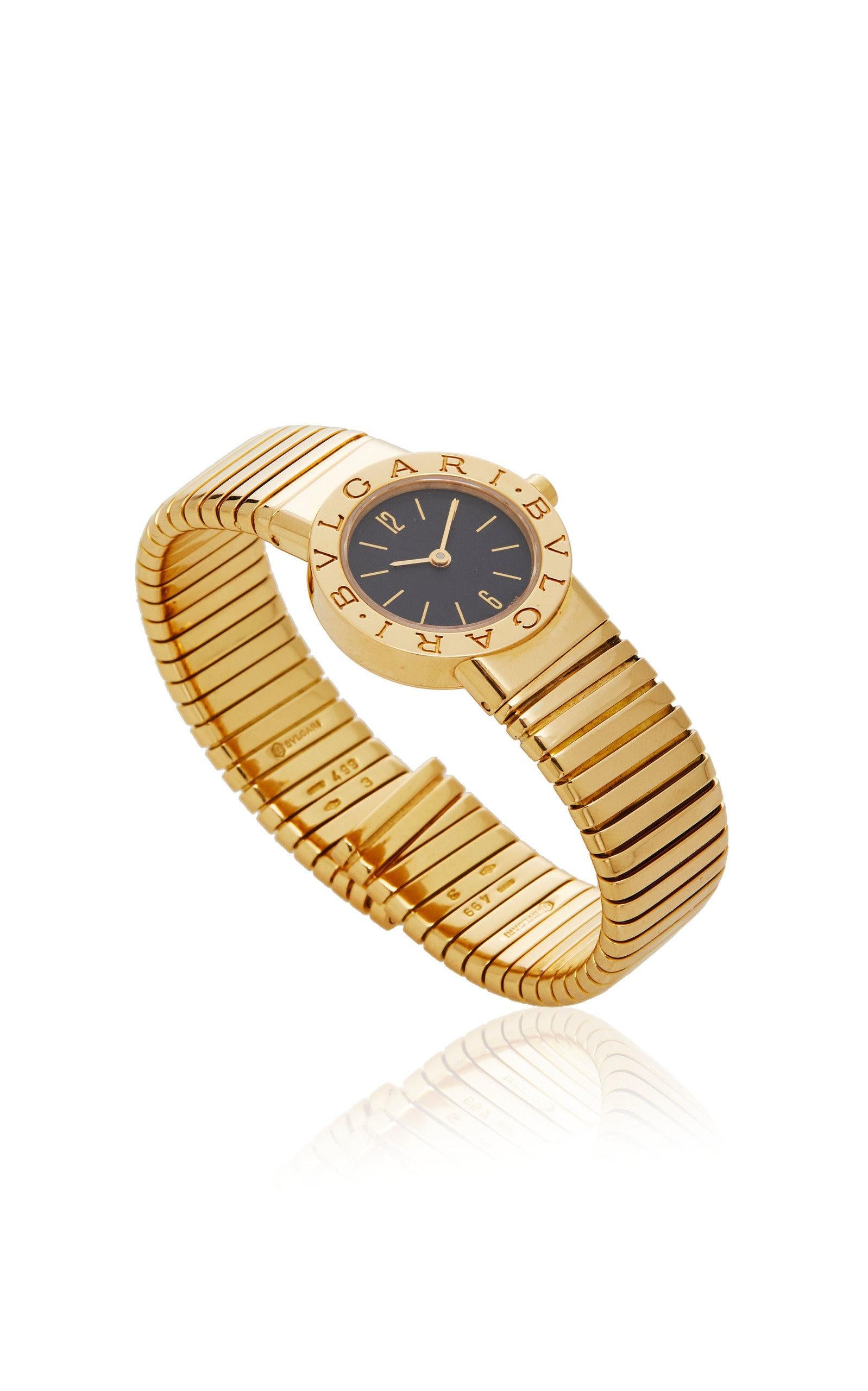 bvlgari gold watch