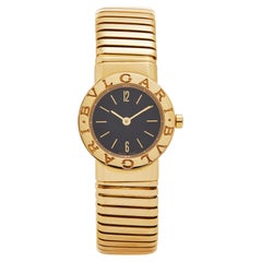 Bvlgari Bulgari 18 Karat Gold Model BB 23 2T Watch Quartz Movement