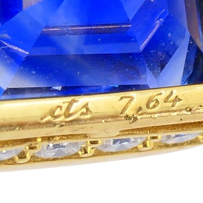 Bvlgari Bulgari Collier en or 18k Diamants Sri Lanka Saphirs No Heat 39.77 Cts en vente 10