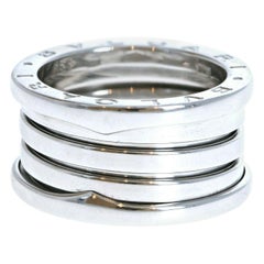 Bvlgari Bulgari 18k Weißgold B Zero1 1 Row Bandring 9,1g