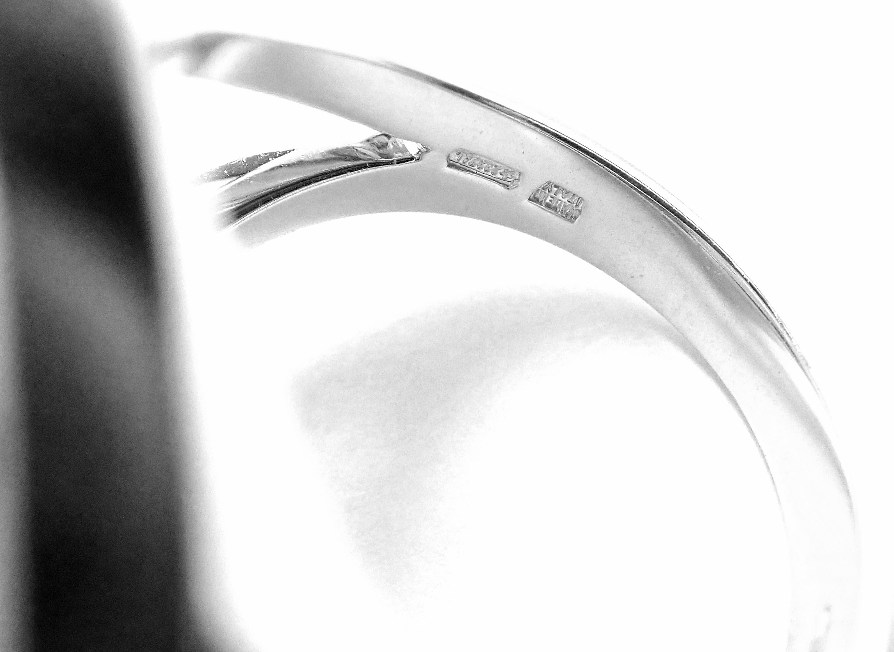 Bvlgari Bulgari Anillo de diamantes de oro blanco de 18 quilates en venta 2