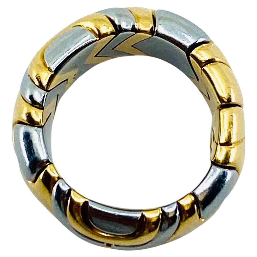 Bvlgari Bulgari Alveare Ring Gold Stainless Steel For Sale 3