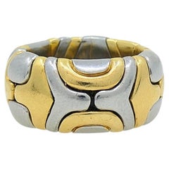 Bvlgari Bulgari Alveare Ring Gold Stainless Steel