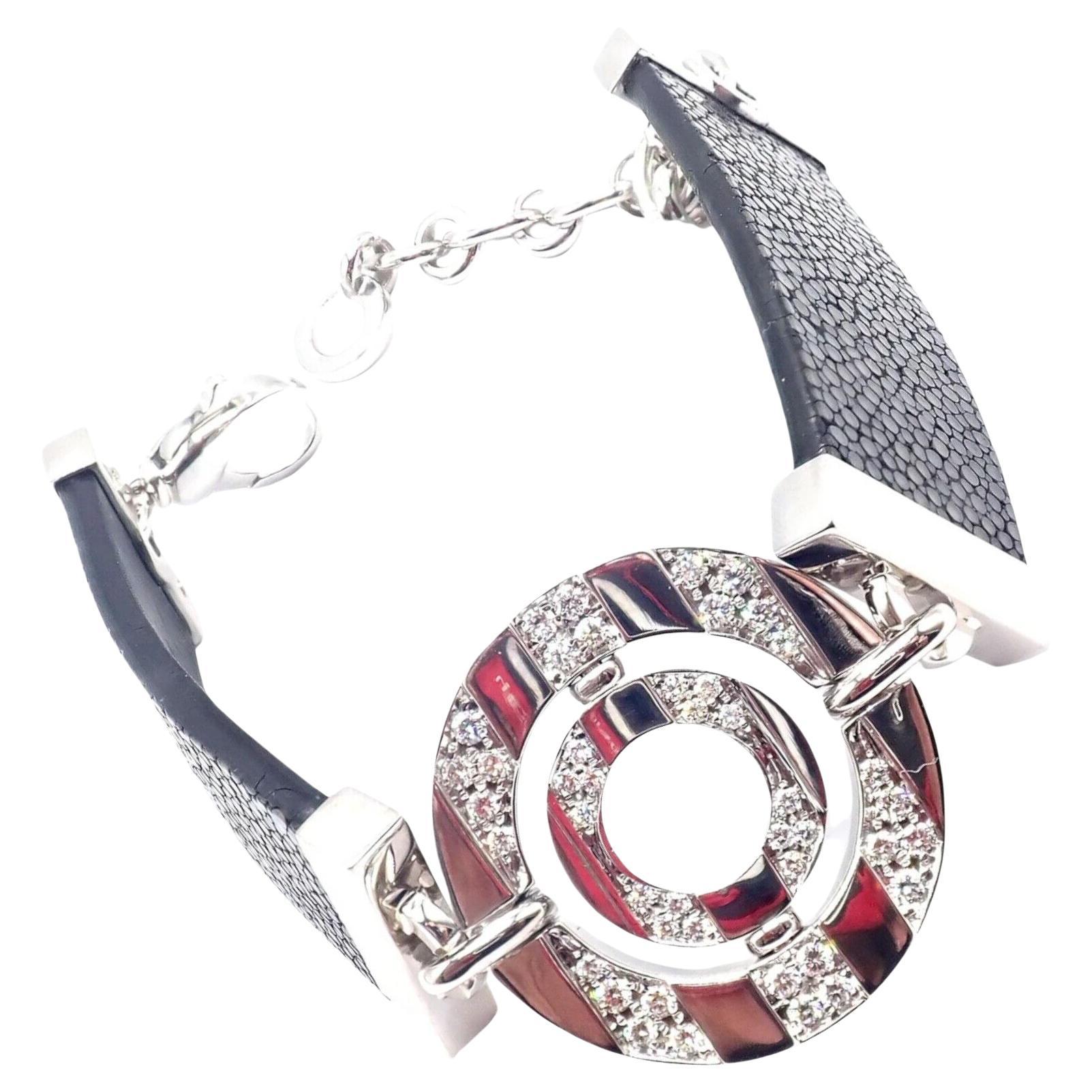 Bvlgari Bulgari Bracelet Astrale en or blanc et diamants