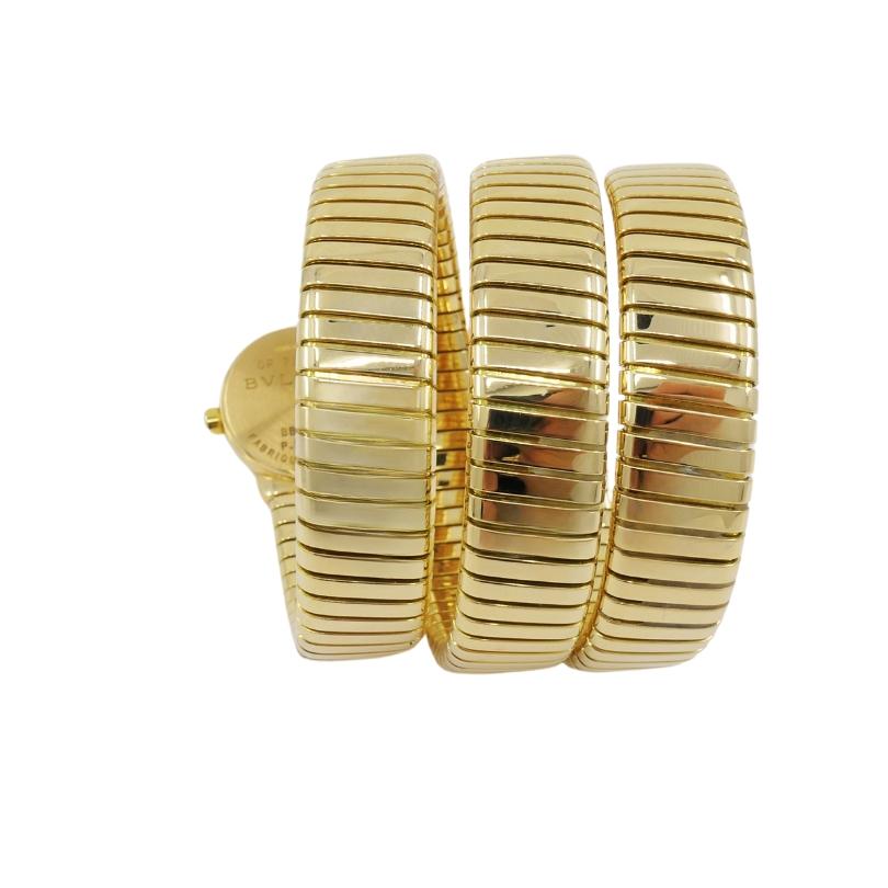 Bvlgari Bulgari BB19 Tubogas Montre portefeuille en or 1