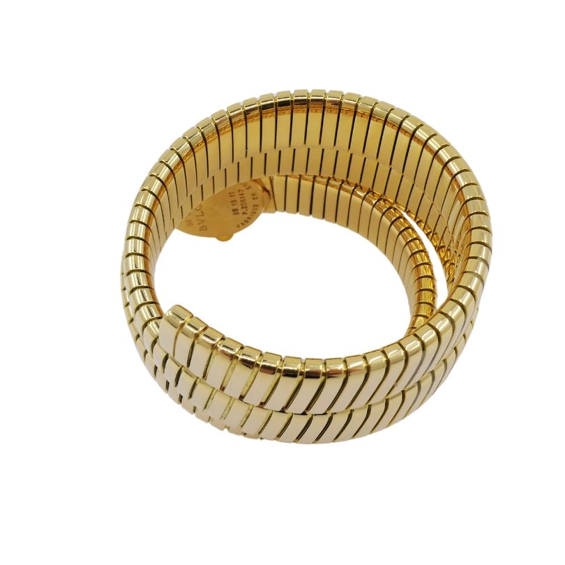 Bvlgari Bulgari BB19 Tubogas Montre portefeuille en or 4