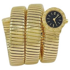Bvlgari Bulgari BB19 Tubogas Gold Wrap Uhr