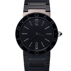 BVLGARI Bulgari BBL33BSS BB33S 103557 Quartz Back Dial Men's Watch 38MM