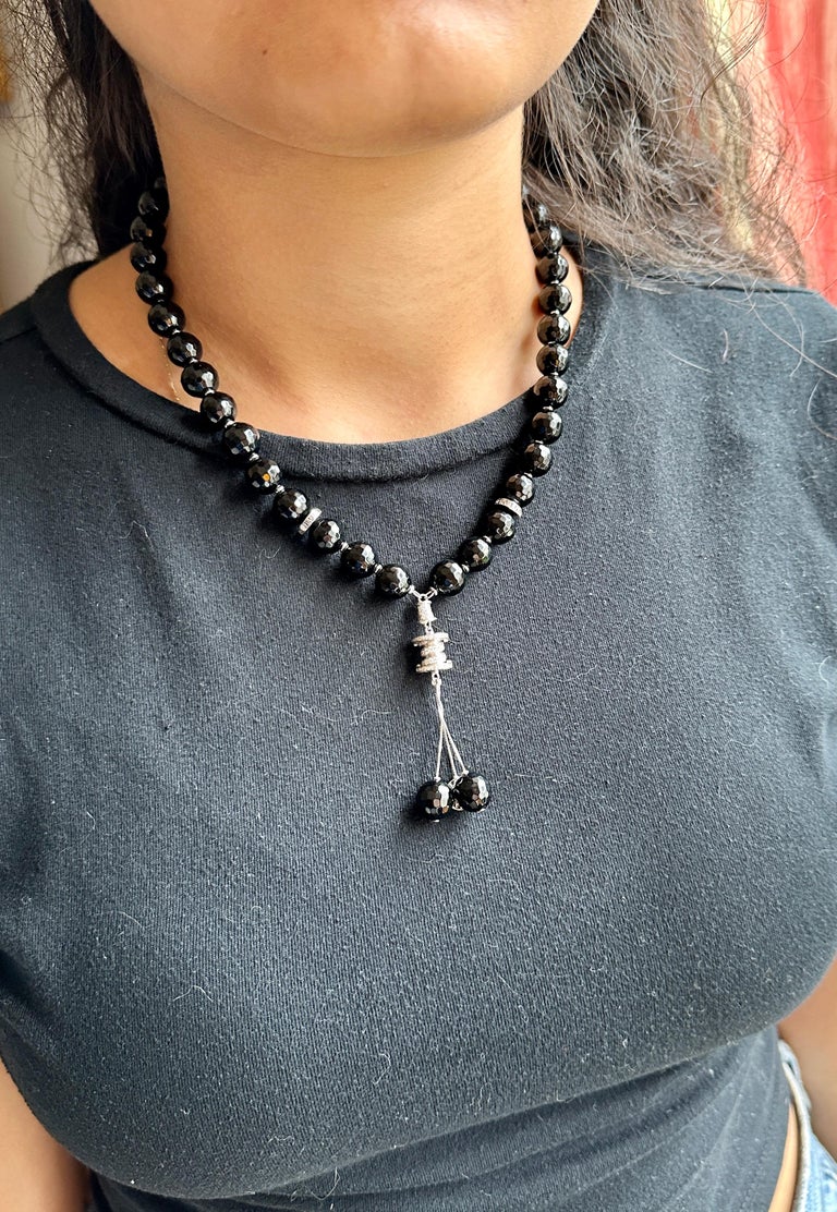 Vintage Bulgari Jewelry Bvlgari Onyx Necklace BULGARI BVLGARI