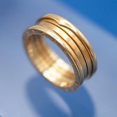 Bvlgari Bulgari B.zero1 Anello a tre fasce in oro giallo 18 carati Misura 64