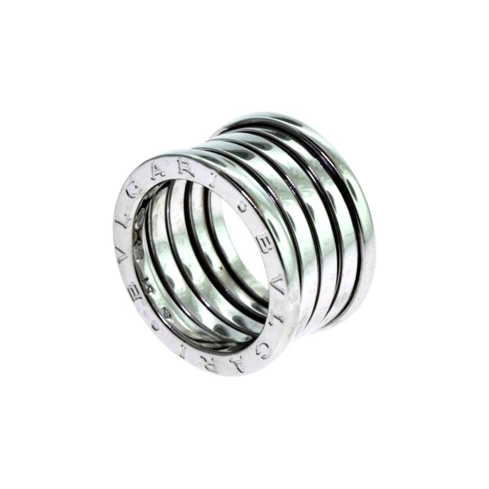 Bvlgari Bulgari B.Zero1 Four, Band White Gold Ring, Ring