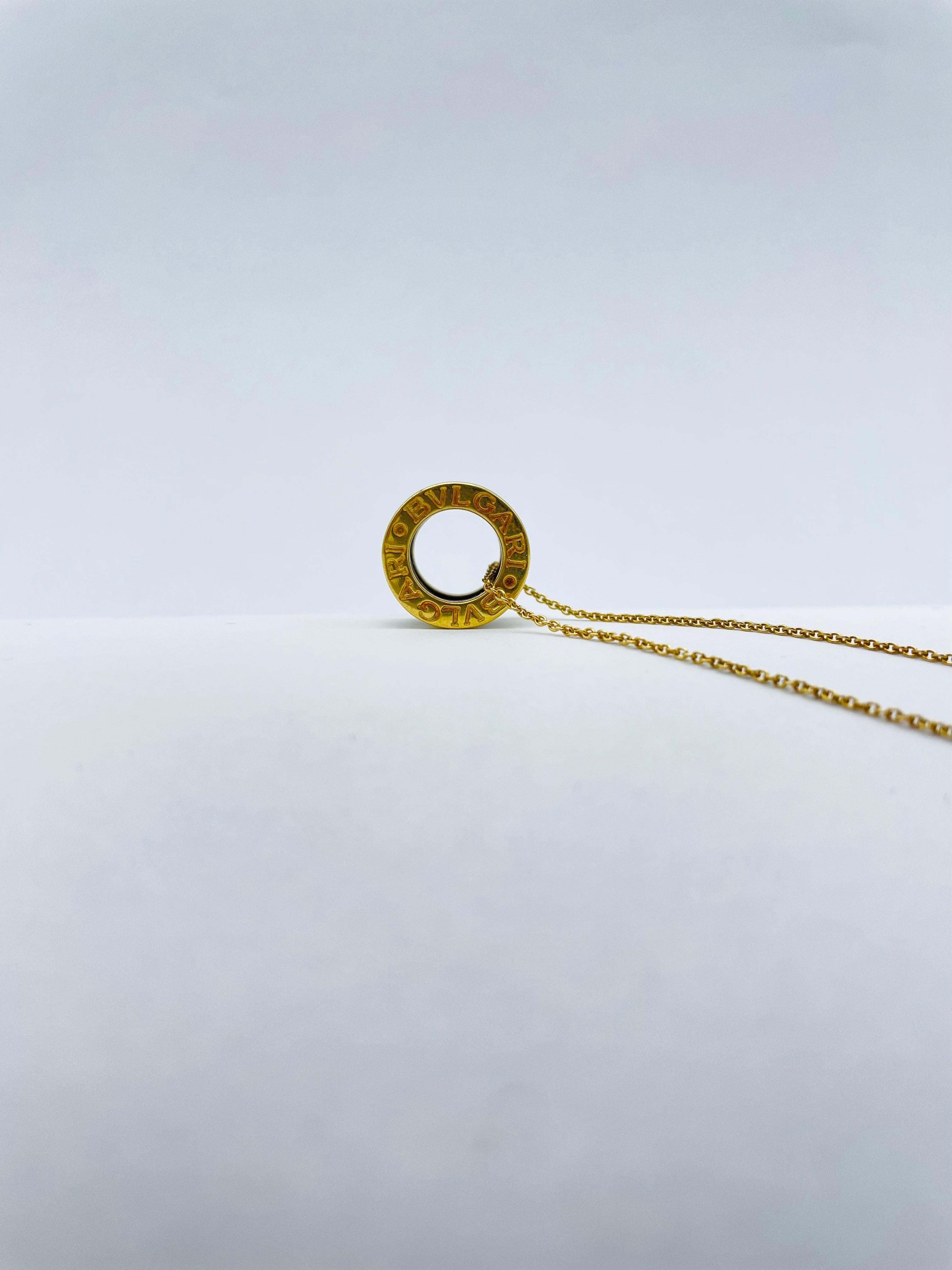 BVLGARI - BULGARI B.zero1 necklace in 18k yellow gold, set with diamonds

The 