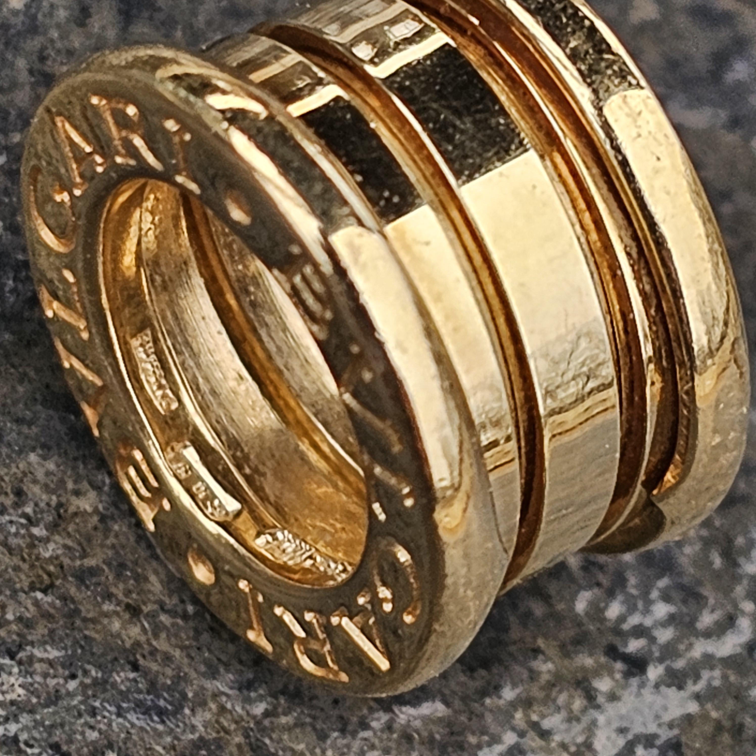 Donna Bvlgari Bulgari B.zero1 Ciondolo Solo Oro Giallo 18k 1/2