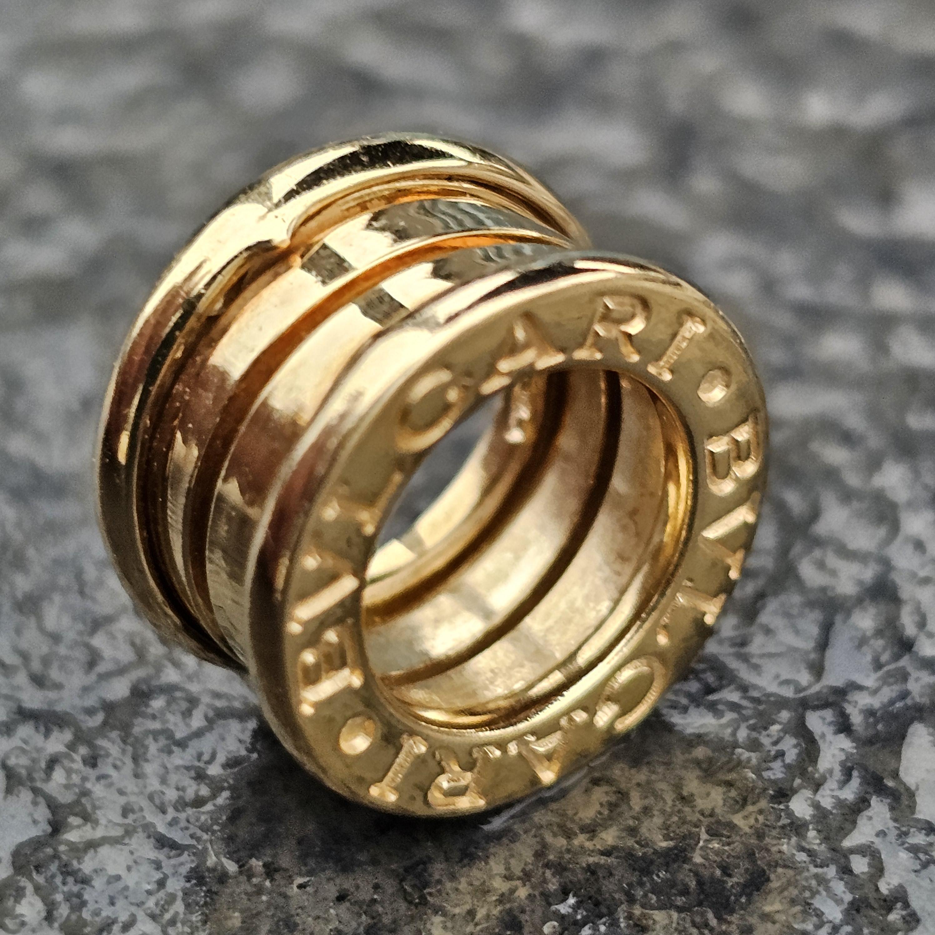 Bvlgari Bulgari B.zero1 Ciondolo Solo Oro Giallo 18k 1/2