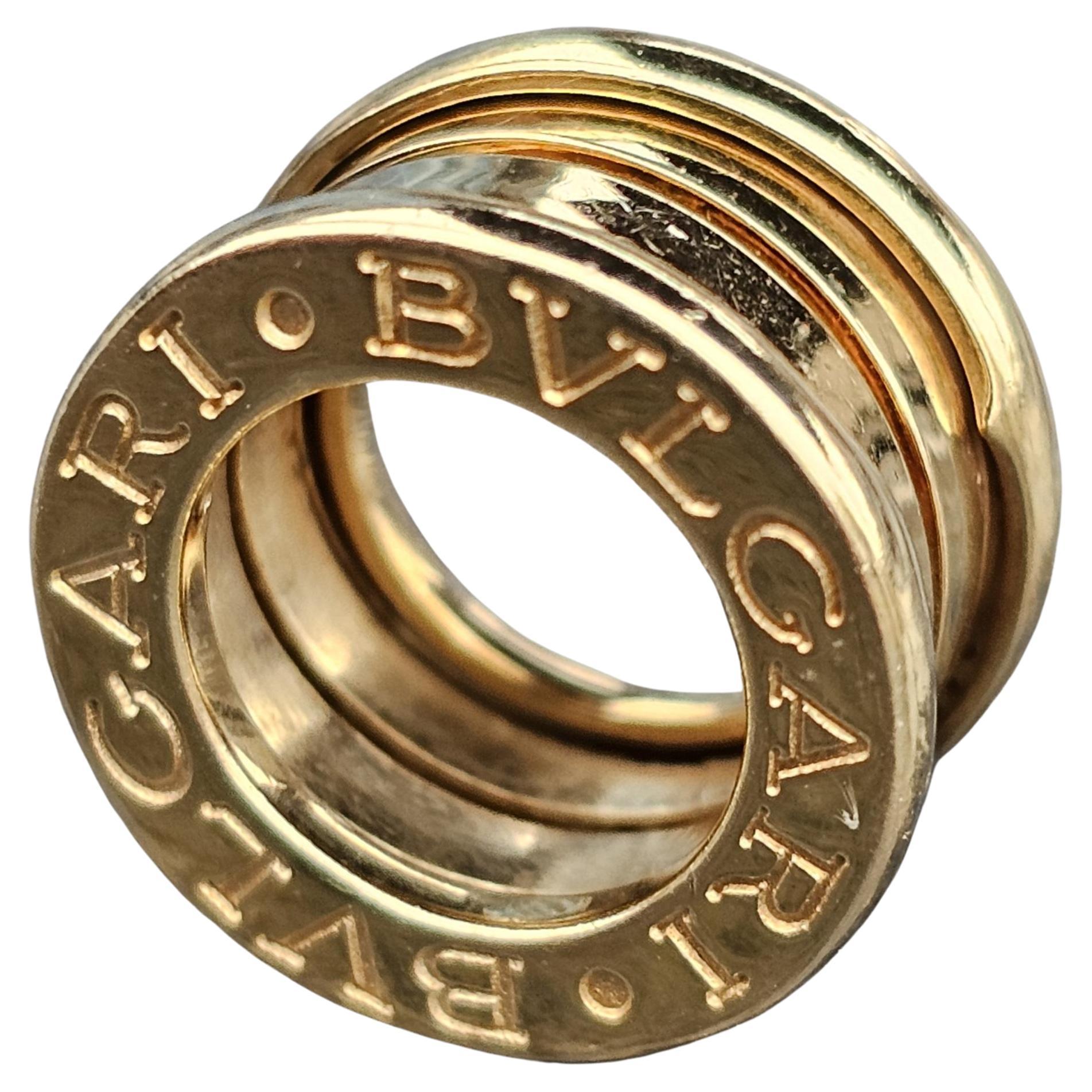 Bvlgari Bulgari B.zero1 Pendant Only 18k Yellow Gold 1/2" Small Charm